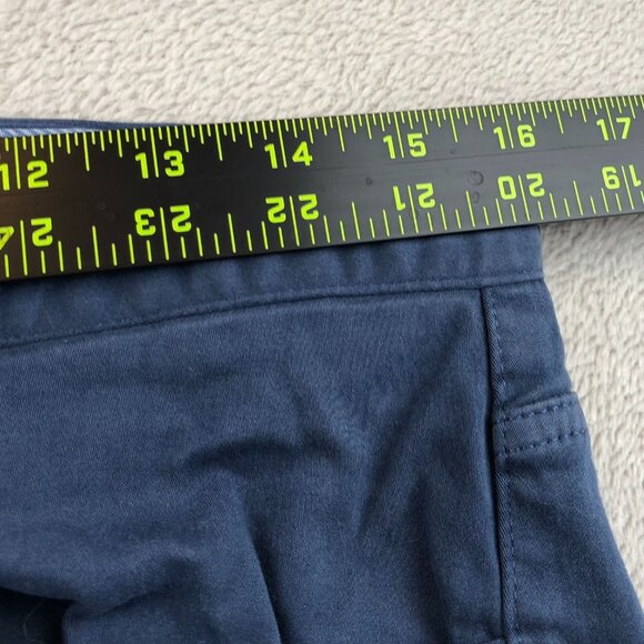 Peter Millar Mens Five-Pocket Pants Size 32 Slim Straight Leg Casual Classic Nav - Picture 7 of 15